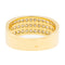 Bague 56 Bague Bandeau Or jaune Diamant 58 Facettes 2303354CN