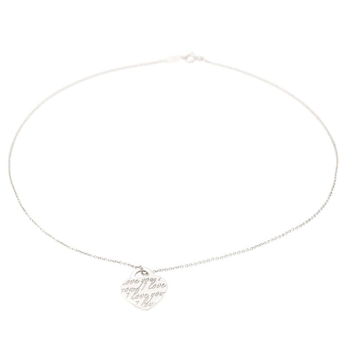 Pendentif Tiffany & Co Collier coeur Argent 58 Facettes 2340390CN
