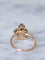 Bague trèfle chrysobéryl oeil de chat et diamants 58 Facettes
