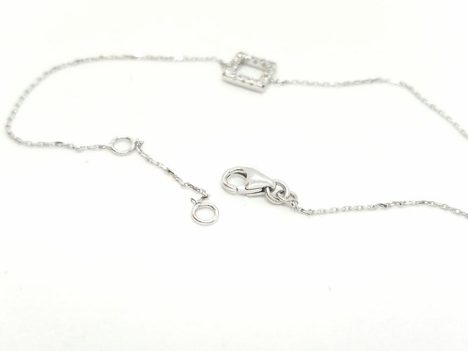 Bracelet Bracelet Graphique Or blanc Diamant 58 Facettes 579172RV