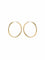 Boucles d'oreilles Or Jaune BOUCLES D'OREILLES "CRÉOLES" OR 58 Facettes BO/220005-STA