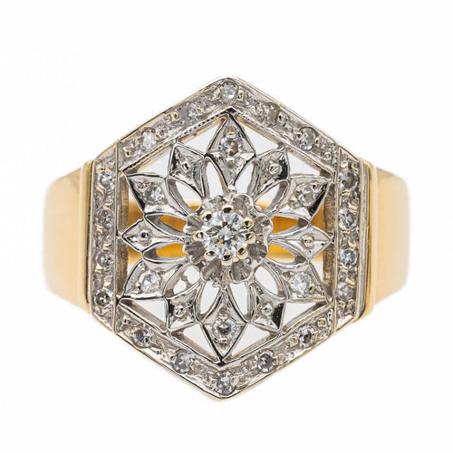 Bague 56 Bague Or jaune Diamant 58 Facettes 2560746CN