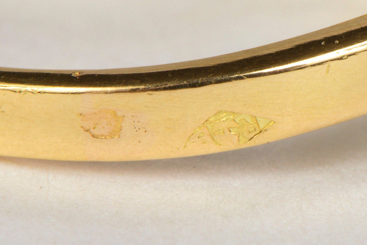 Bague 56 Bague Or jaune Diamant 58 Facettes 05972CD