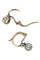 Boucles d'oreilles DORMEUSES ANCIENNES DIAMANTS 0.30 CARAT 58 Facettes 054361