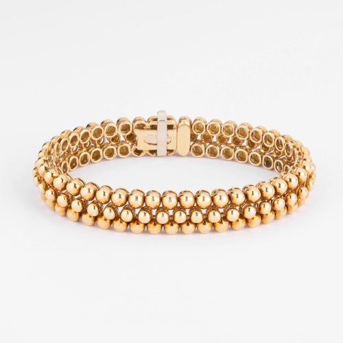 Bracelet Bracelet or jaune Boucheron collection Grains de Raisin 58 Facettes