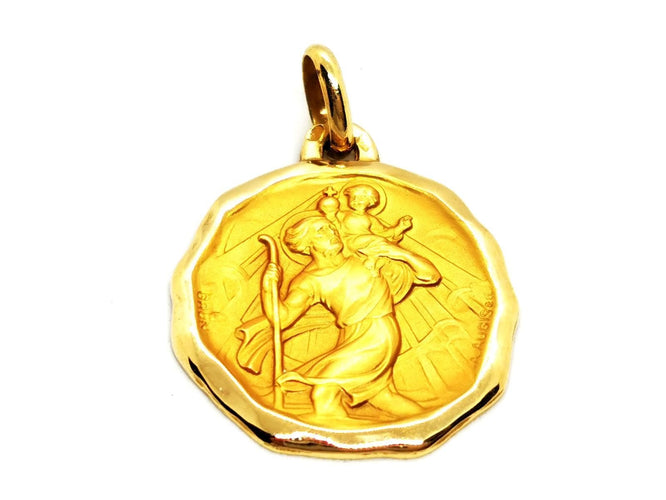 Pendentif Augis Pendentif Religieux Or jaune 58 Facettes 1783188CN