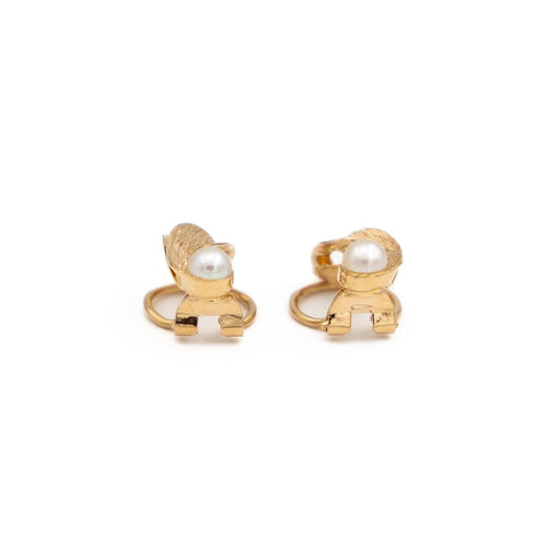 Boucles d'oreilles Boucles d'oreilles Or jaune Perle 58 Facettes 1613469CN
