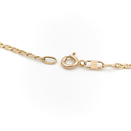 Collier Collier Maille forçat Or jaune 58 Facettes 1654242CN