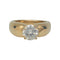 Bague 52 Bague jonc en or jaune, diamant 1,27 carat. 58 Facettes 31298
