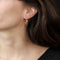 Boucles d'oreilles Boucles d'oreilles créoles anciennes en or rose 58 Facettes 15-375