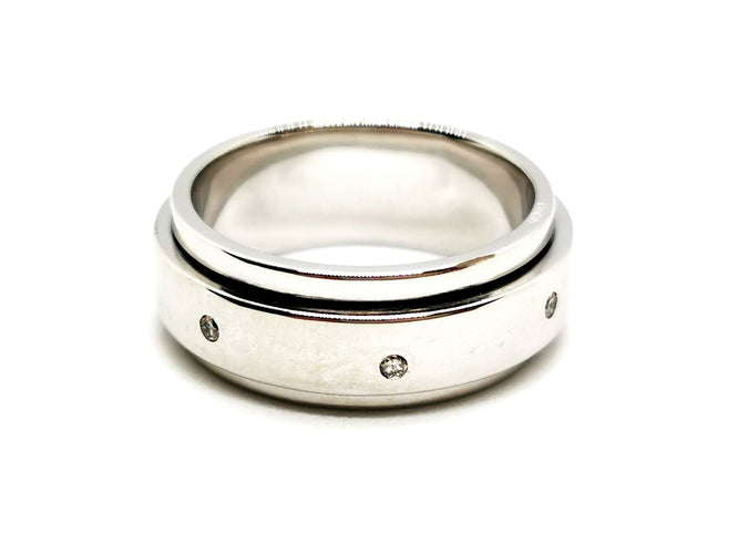 Bague 52 Piaget Bague Alliance Possession Or blanc Diamant 58 Facettes 1292361CN