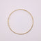 Bracelet Bracelet Jonc 3 ors motif Torsadé 58 Facettes