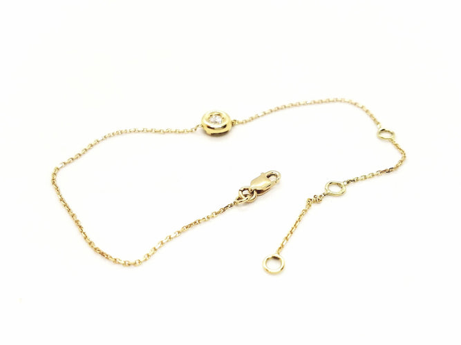 Bracelet Bracelet Or jaune Diamant 58 Facettes 579023RV