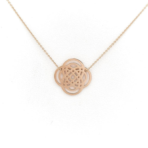 Collier Ginette NY Collier Baby Purity on Chain Or rose 58 Facettes 2199949CN