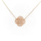 Collier Ginette NY Collier Baby Purity on Chain Or rose 58 Facettes 2199949CN