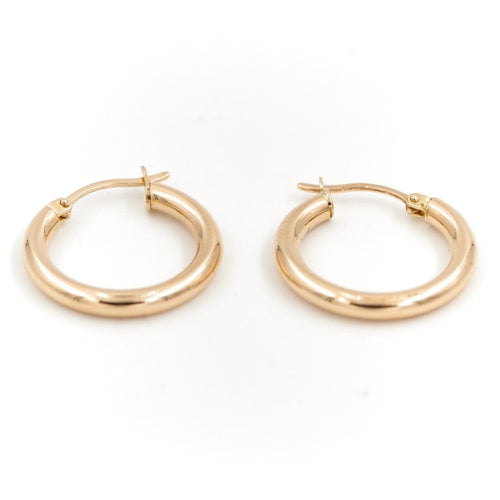 Boucles d'oreilles Boucles d'oreilles Créoles Or jaune 58 Facettes 1933756CN