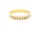Bague 53 Bague Alliance Or jaune Diamant 58 Facettes 578768RV