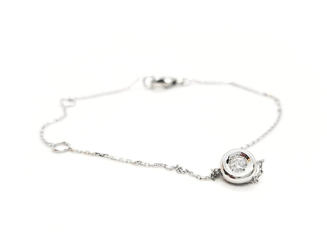 Bracelet Bracelet Or blanc Diamant 58 Facettes 579002RV