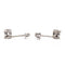 Boucles d'oreilles Boucles d'oreilles Puces Or blanc Diamant 58 Facettes 2303521CN