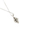 Collier Collier pendentif croix émeraude diamants 58 Facettes 31757