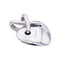 Pendentif Pendentif coeur Chaumet, "Liens", or blanc et diamants. 58 Facettes 32970