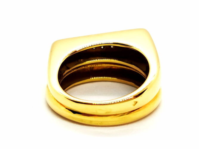 Bague 54 Bague Or jaune Diamant 58 Facettes 1643981CN
