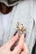 Collier Broche Fleur Or rose Diamant 58 Facettes 1969276CN