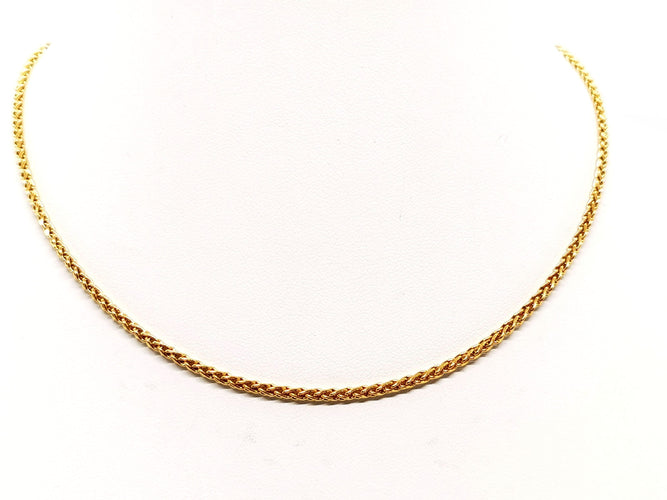 Collier Collier Maille palmier Or jaune 58 Facettes 1125990CD