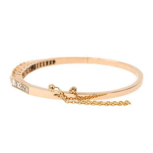 Bracelet Bracelet Jonc Or rose Diamant 58 Facettes 2112653CN