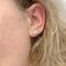 Boucles d'oreilles Boucles d'oreilles Chaumet "Séduction" en or blanc et diamants. 58 Facettes 31466