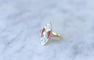 Bague Bague Marquise Art Deco perle, diamants 58 Facettes