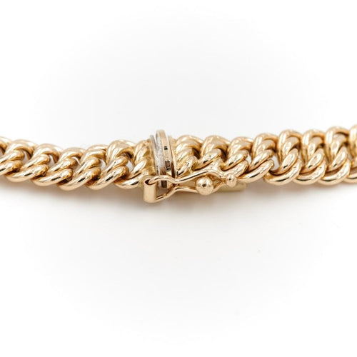 Collier Collier  Maille américaine Or jaune 58 Facettes 1877479CN