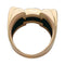 Bague 58 Bague tank or rose, platine et diamants. 58 Facettes 31517