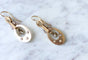 Boucles d'oreilles Boucles d'oreilles or rose et perles 58 Facettes