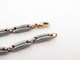 Bracelet vintage bracelet CARTIER a maillons 19 or jaune 18k hematite 58 Facettes 258414