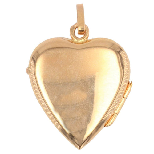 Pendentif Pendentif cœur en or rose 58 Facettes 21-314A