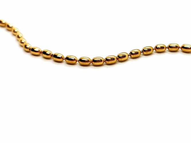 Collier Fred Collier Maille olive Or jaune 58 Facettes 1292174CN