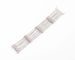 Bracelet Bracelet or gris et diamant motifs avec des fleurs 58 Facettes