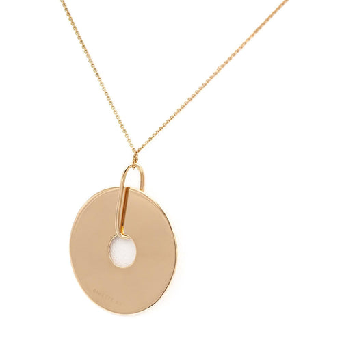 Collier Ginette NY Collier Donut On Chain Or rose 58 Facettes 2519192CN