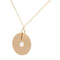 Collier Ginette NY Collier Donut On Chain Or rose 58 Facettes 2519192CN
