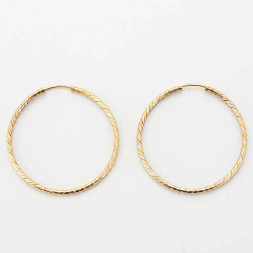 Boucles d'oreilles BOUCLES D'OREILLES "CREOLES" OR 58 Facettes BO/230082 OU 52