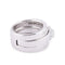 Bague Bague or gris et diamant princesse 58 Facettes 1