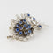 Broche Broche bouquet saphirs diamants 58 Facettes 19-564