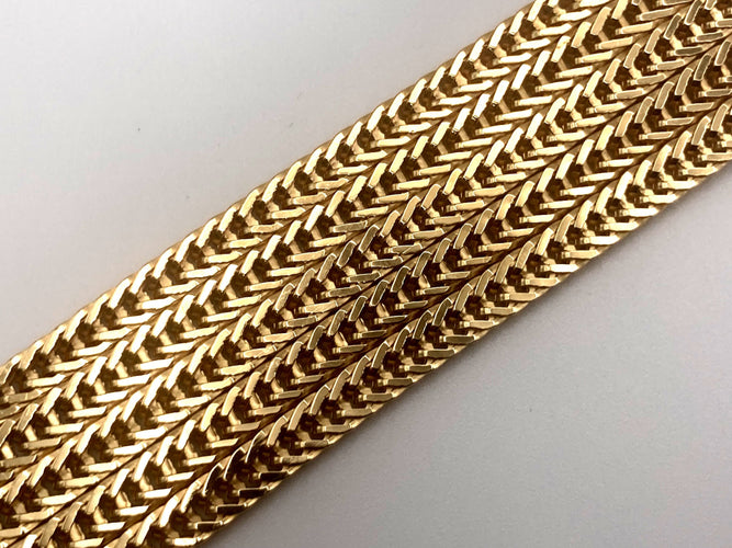Bracelet Bracelet or maille polonaise 58 Facettes 02/08 - 21