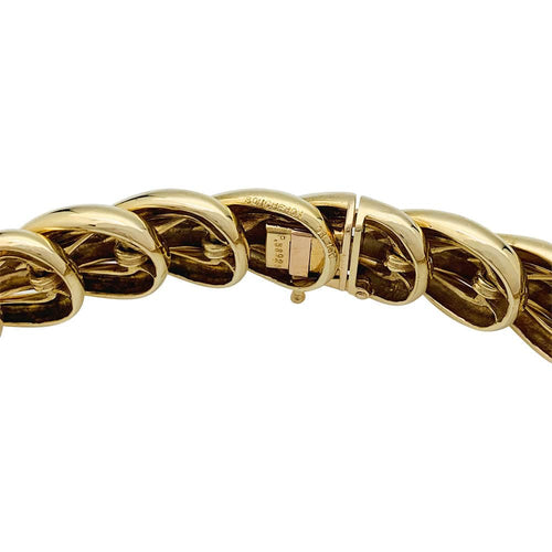 Collier Collier Boucheron "Tressé" en or jaune. 58 Facettes 31258