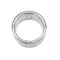 Bague 53 Bague Hermès "Eclipse Ruban" en argent. 58 Facettes 30731