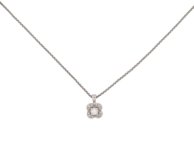 Collier collier MAUBOUSSIN chance of love n°2 or blanc diamants 58 Facettes 256806