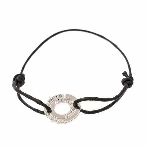 Bracelet Dinh Van Bracelet Cordon Seventies Or blanc Diamant 58 Facettes 2024993CN