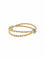 Bracelet Or Jaune BRACELET "FACETTE" DEUX ORS 58 Facettes BO/220036