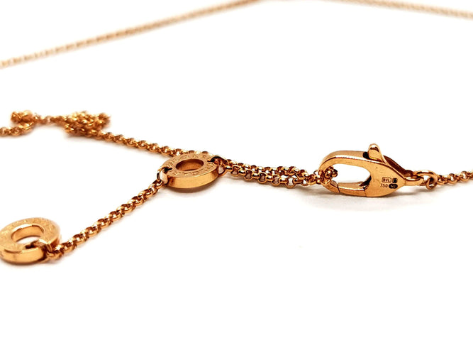 Collier Bulgari Collier Coeur Cuore Or rose Nacre 58 Facettes 1244796CN